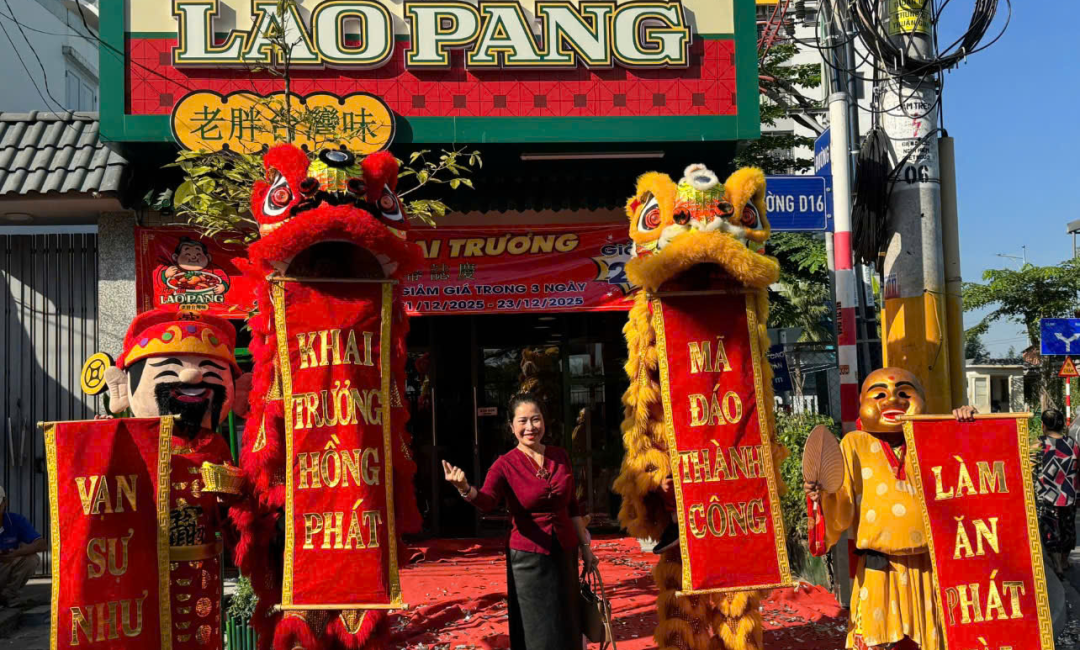 Múa Lân Khai Trương Thành Phố Mới Bình Dương